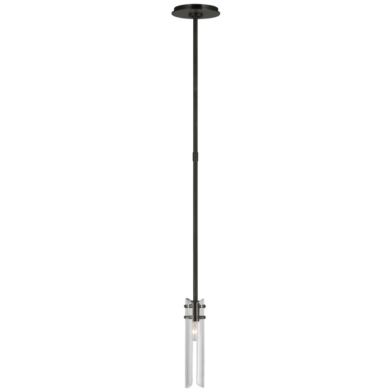 Visual Comfort Signature - ARN 5480BZ-CG - LED Pendant - Casoria - Bronze