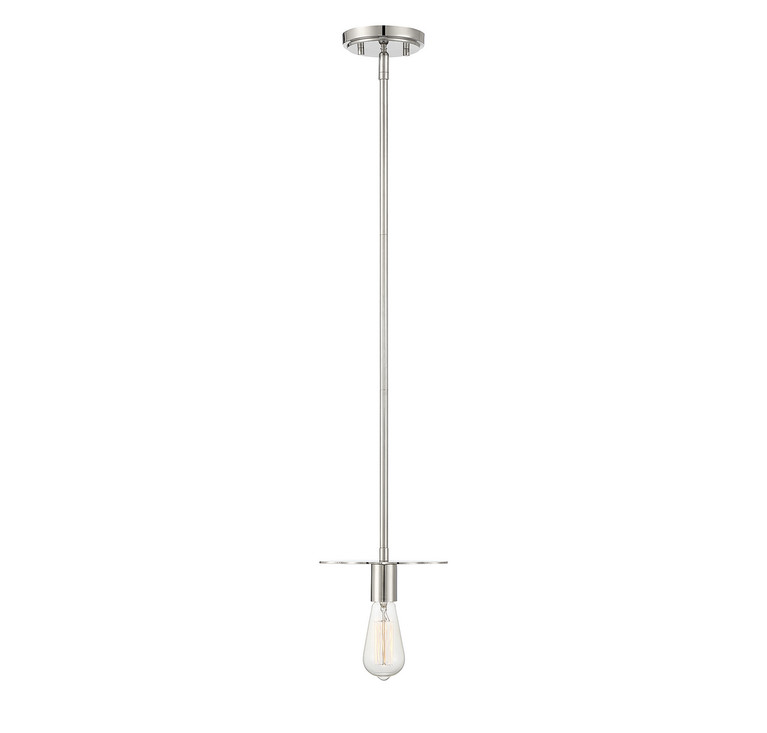 Meridian - M70113PN - One Light Mini Pendant - Polished Nickel