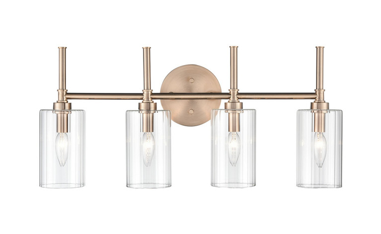 Millennium - 9924-MG - Four Light Vanity - Chastine - Modern Gold