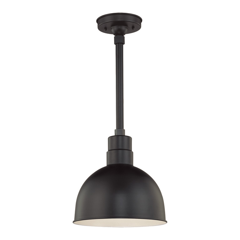 Millennium - RDBS12-SB - One Light Pendant - R Series - Satin Black