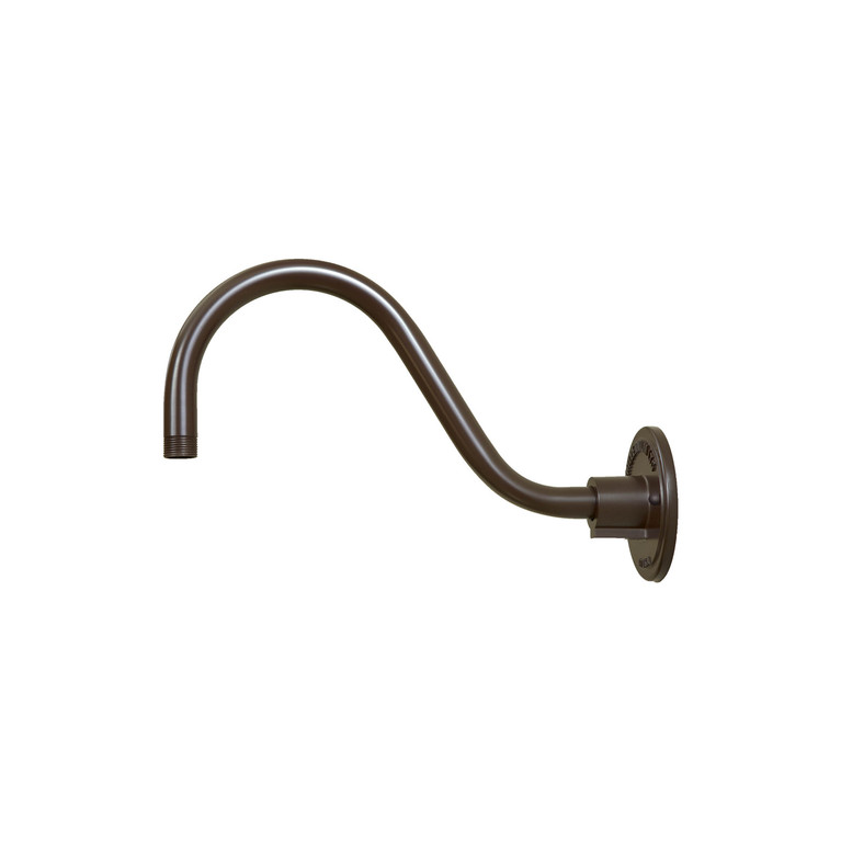 Millennium - RGN15-ABR - Goose Neck - R Series - Architectural Bronze