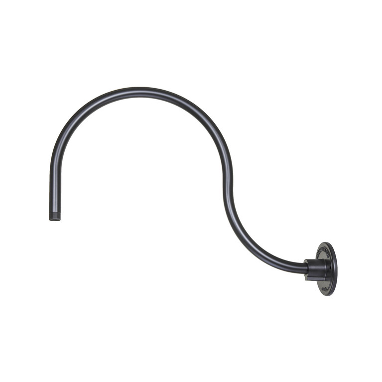 Millennium - RGN24-SB - Goose Neck - R Series - Satin Black