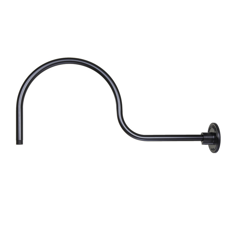 Millennium - RGN30-SB - Goose Neck - R Series - Satin Black
