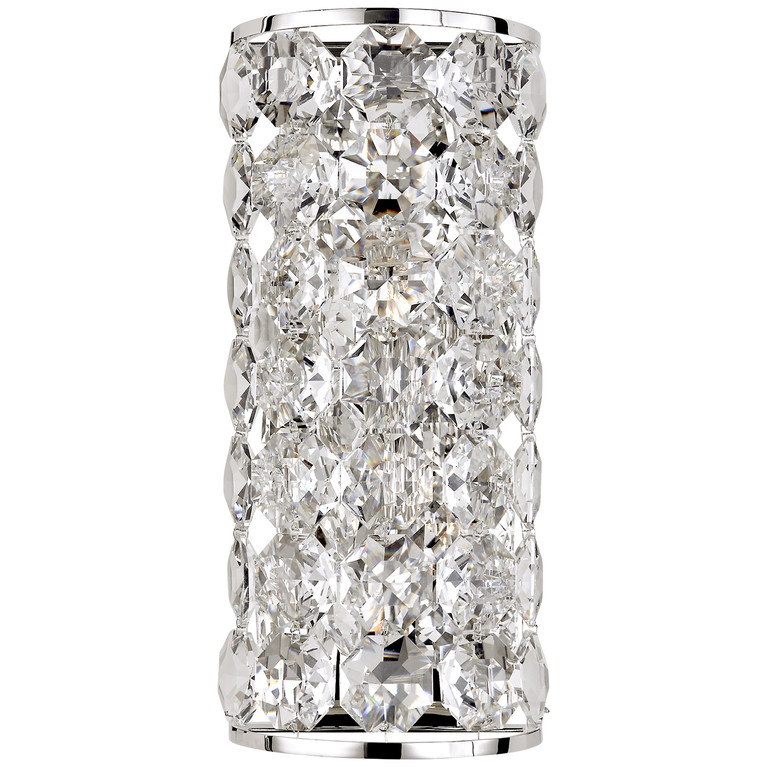 Visual Comfort Signature - ARN 2305PN-CG - Two Light Wall Sconce - Sanger - Polished Nickel