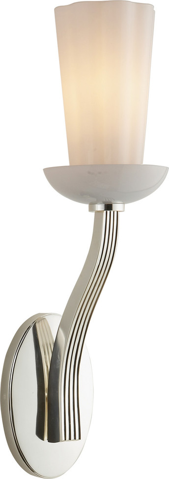 Visual Comfort Signature - BBL 2032SS-WG - All Aglow Sconce - All Aglow - Soft Silver