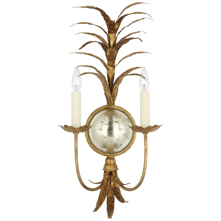 Visual Comfort Signature - CHD 2177GI - LED Wall Sconce - Gramercy - Gilded Iron