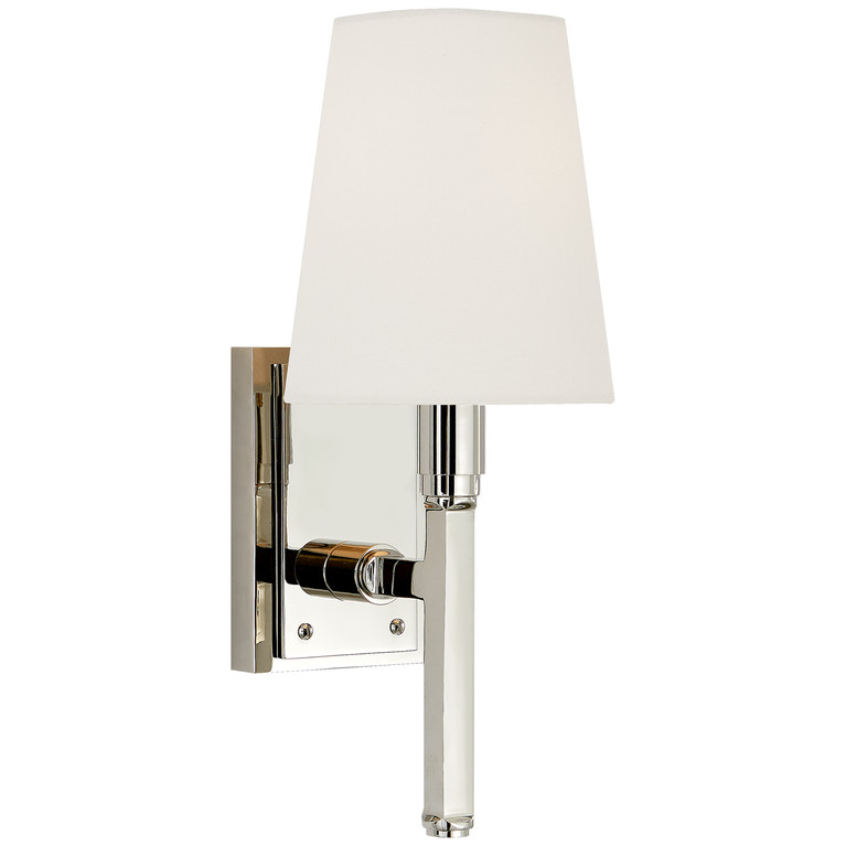 Visual Comfort Signature - TOB 2283PN-L - One Light Wall Sconce - Watson - Polished Nickel