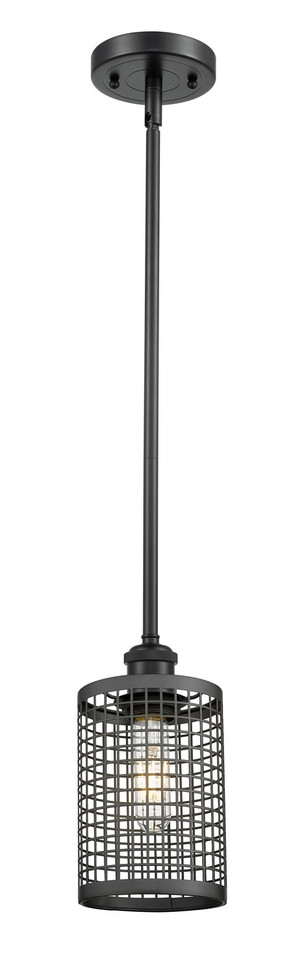 Innovations - 516-1S-BK-M18-BK - LED Pendant - Downtown Urban - Matte Black