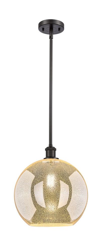 Innovations - 516-1S-OB-G128-12 - One Light Mini Pendant - Ballston - Oil Rubbed Bronze