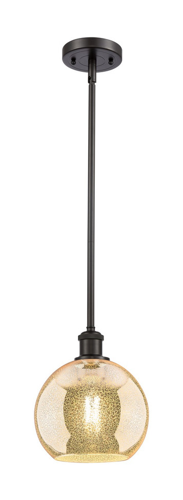 Innovations - 516-1S-OB-G128-8 - One Light Mini Pendant - Ballston - Oil Rubbed Bronze