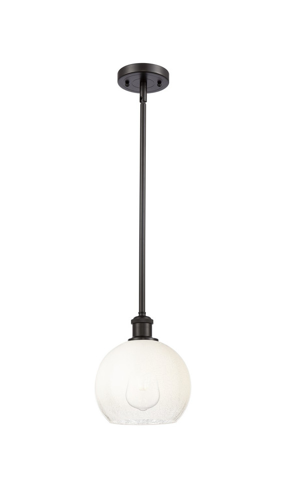 Innovations - 516-1S-OB-G483-8OP - One Light Mini Pendant - Ballston - Oil Rubbed Bronze