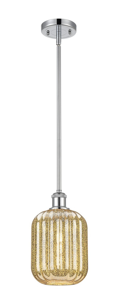 Innovations - 516-1S-PC-G460-7ME - One Light Mini Pendant - Ballston - Polished Chrome