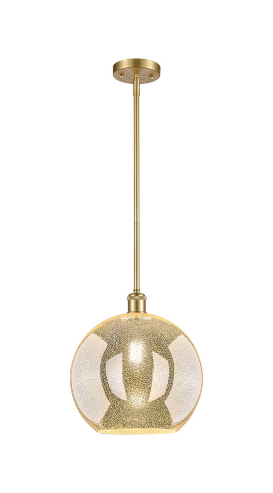 Innovations - 516-1S-SG-G128-12 - One Light Mini Pendant - Ballston - Satin Gold