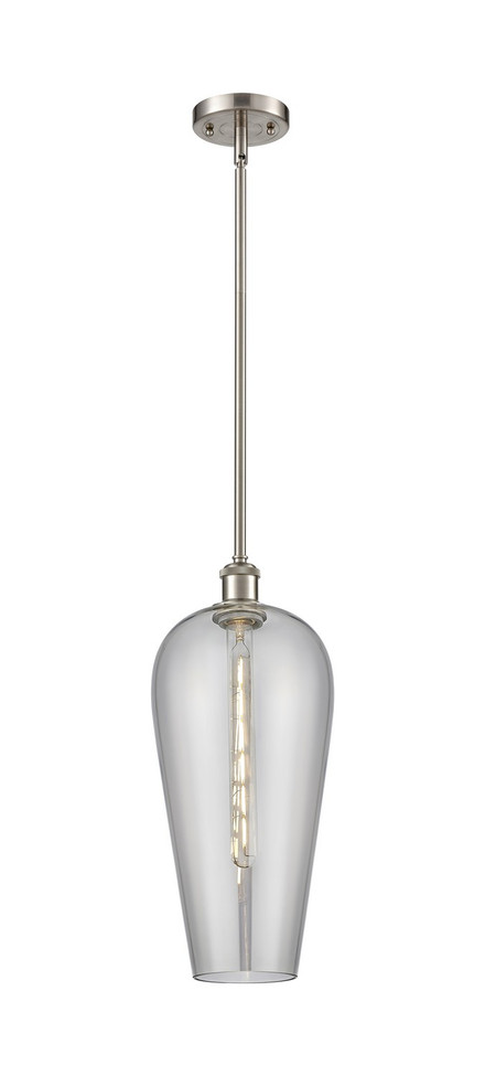 Innovations - 516-1S-SN-G456-8SM - One Light Mini Pendant - Ballston - Brushed Satin Nickel