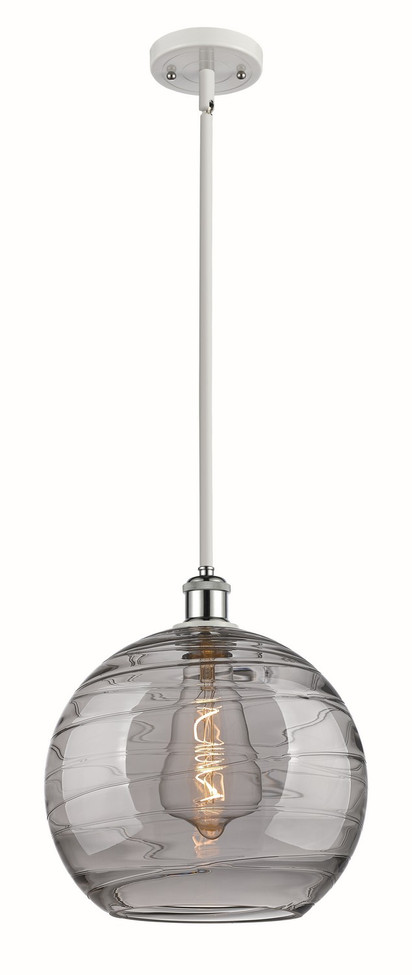 Innovations - 516-1S-WPC-G1213-12SM - One Light Mini Pendant - Ballston - White Polished Chrome