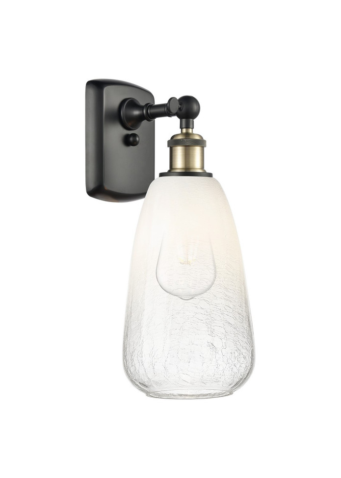 Innovations - 516-1W-BAB-G480-6OP - One Light Wall Sconce - Ballston - Black Antique Brass