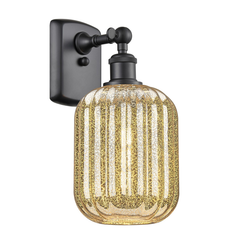 Innovations - 516-1W-BK-G460-7ME - One Light Wall Sconce - Ballston - Matte Black