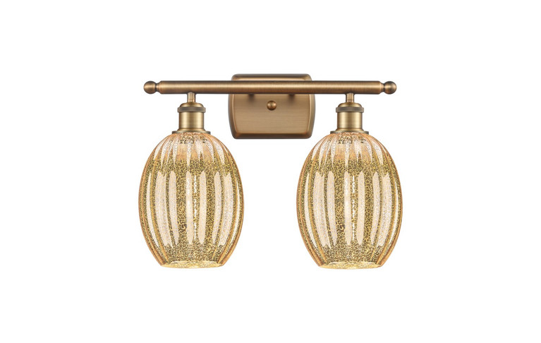 Innovations - 516-2W-BB-G459-6ME - Two Light Bath Vanity - Ballston - Brushed Brass