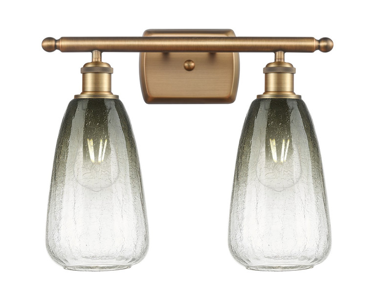 Innovations - 516-2W-BB-G480-6SL - Two Light Bath Vanity - Ballston - Brushed Brass