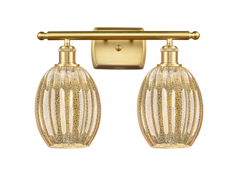 Innovations - 516-2W-SG-G459-6ME - Two Light Bath Vanity - Ballston - Satin Gold
