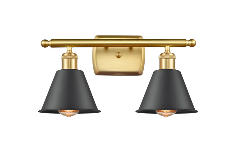 Innovations - 516-2W-SG-M8-LED - LED Bath Vanity - Ballston - Satin Gold