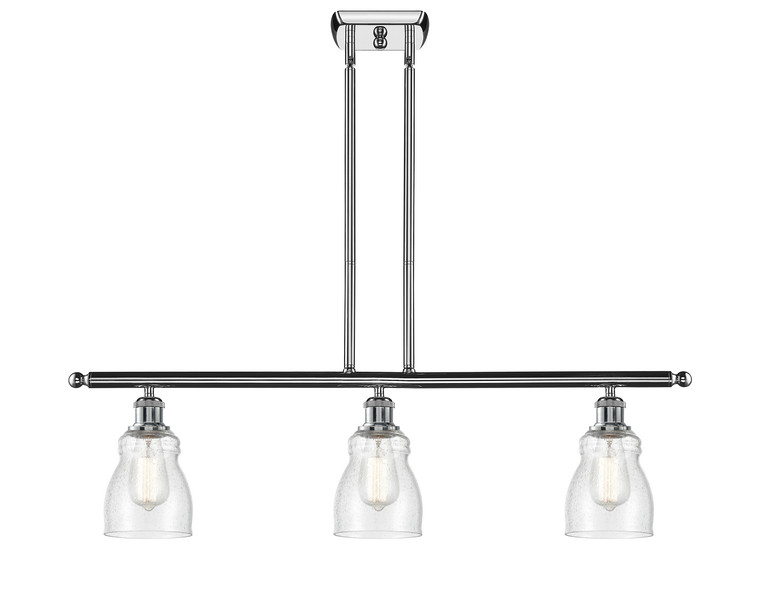 Innovations - 516-3I-PC-G394 - Three Light Island Pendant - Ballston - Polished Chrome