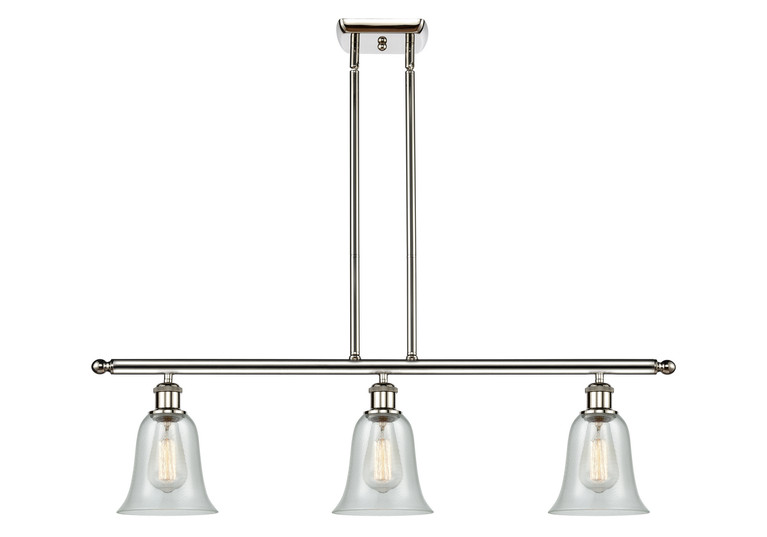Innovations - 516-3I-PN-G2812 - Three Light Island Pendant - Ballston - Polished Nickel
