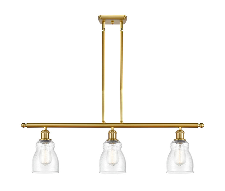 Innovations - 516-3I-SG-G394-LED - LED Island Pendant - Ballston - Satin Gold