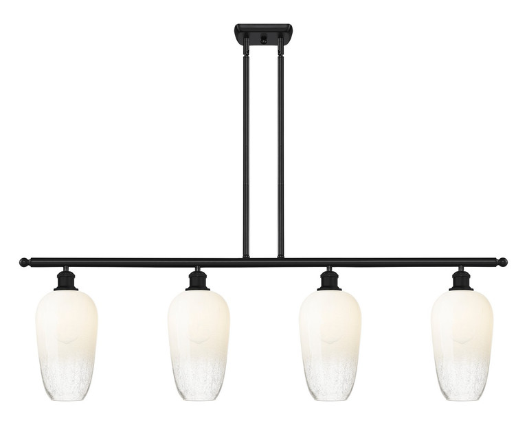 Innovations - 516-4I-BK-G484-7OP - Four Light Island Pendant - Ballston - Matte Black