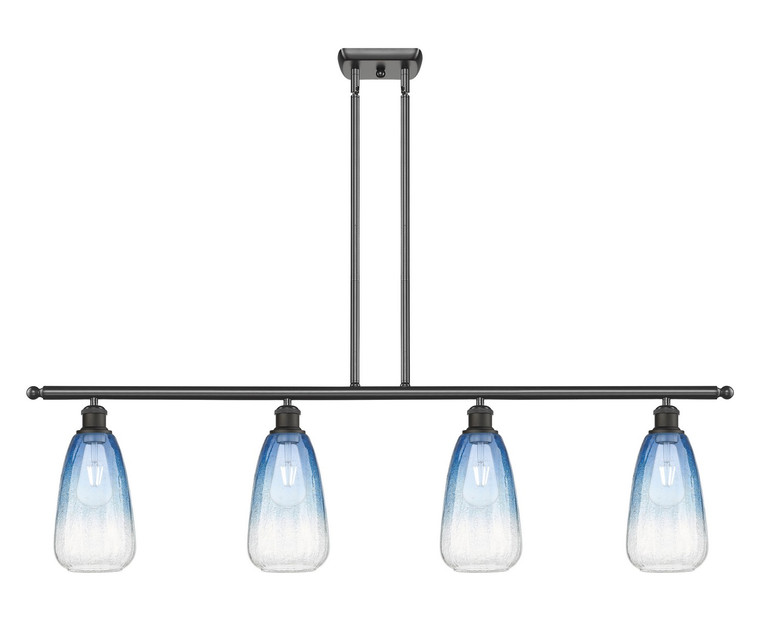 Innovations - 516-4I-OB-G480-6SB - Four Light Island Pendant - Ballston - Oil Rubbed Bronze