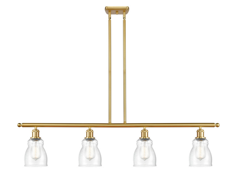 Innovations - 516-4I-SG-G394 - Four Light Island Pendant - Ballston - Satin Gold