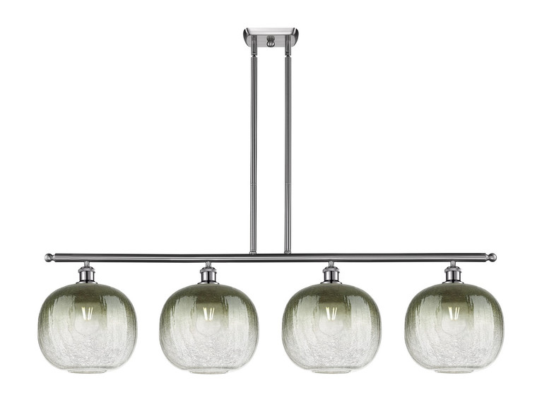 Innovations - 516-4I-SN-G481-10SL - Four Light Island Pendant - Ballston - Brushed Satin Nickel