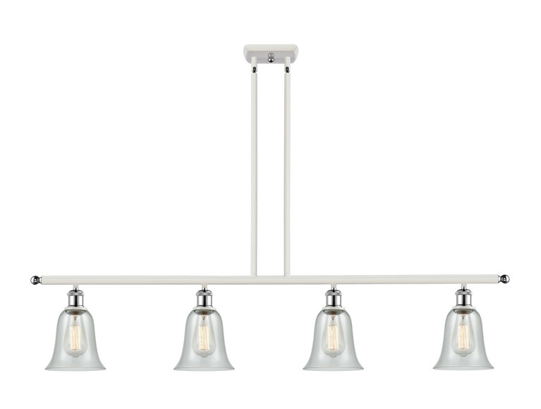 Innovations - 516-4I-WPC-G2812-LED - LED Island Pendant - Ballston - White Polished Chrome