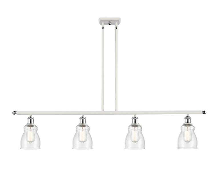 Innovations - 516-4I-WPC-G394-LED - LED Island Pendant - Ballston - White Polished Chrome