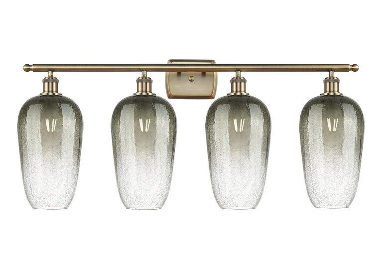 Innovations - 516-4W-AB-G484-7SL - Four Light Bath Vanity - Ballston - Antique Brass