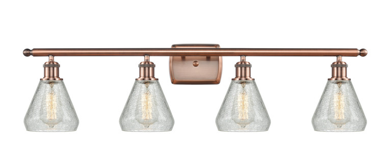 Innovations - 516-4W-AC-G275-LED - LED Bath Vanity - Ballston - Antique Copper