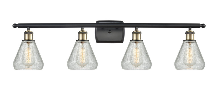 Innovations - 516-4W-BAB-G275 - Four Light Bath Vanity - Ballston - Black Antique Brass