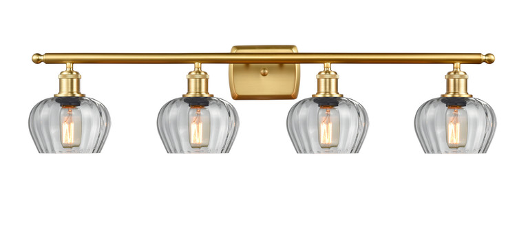 Innovations - 516-4W-SG-G92 - Four Light Bath Vanity - Ballston - Satin Gold
