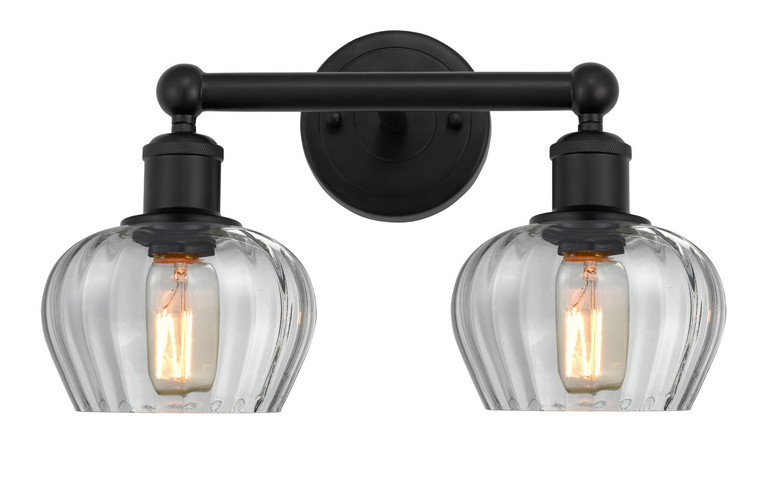 Innovations - 616-2W-BK-G92 - Two Light Bath Vanity - Edison - Matte Black