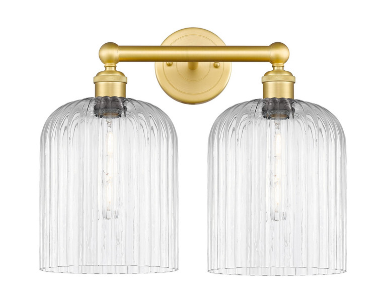 Innovations - 616-2W-SG-G559-8CL - Two Light Bath Vanity - Edison - Satin Gold