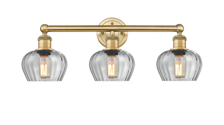 Innovations - 616-3W-BB-G92 - Three Light Bath Vanity - Edison - Brushed Brass
