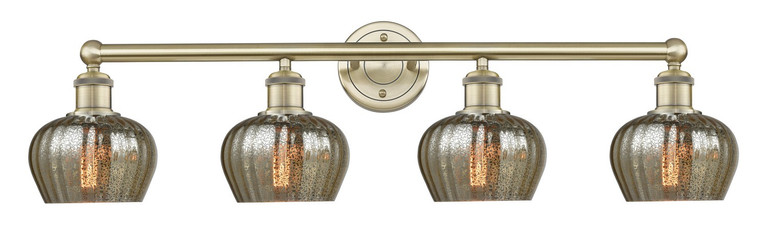 Innovations - 616-4W-AB-G96 - Four Light Bath Vanity - Edison - Antique Brass