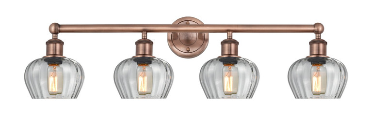 Innovations - 616-4W-AC-G92 - Four Light Bath Vanity - Edison - Antique Copper