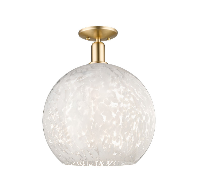 Innovations - 716-1C-CB-G1216-14WM - One Light Semi-Flush Mount - Arcadia - Champagne Bronze