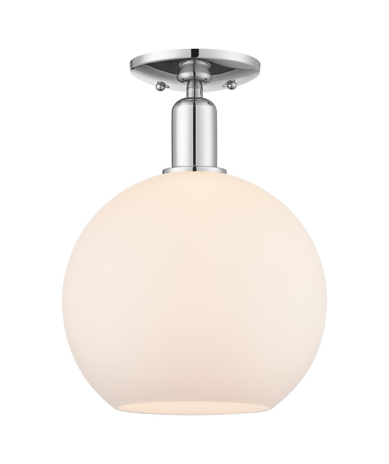 Innovations - 716-1C-PC-G121-10 - One Light Semi-Flush Mount - Arcadia - Polished Chrome
