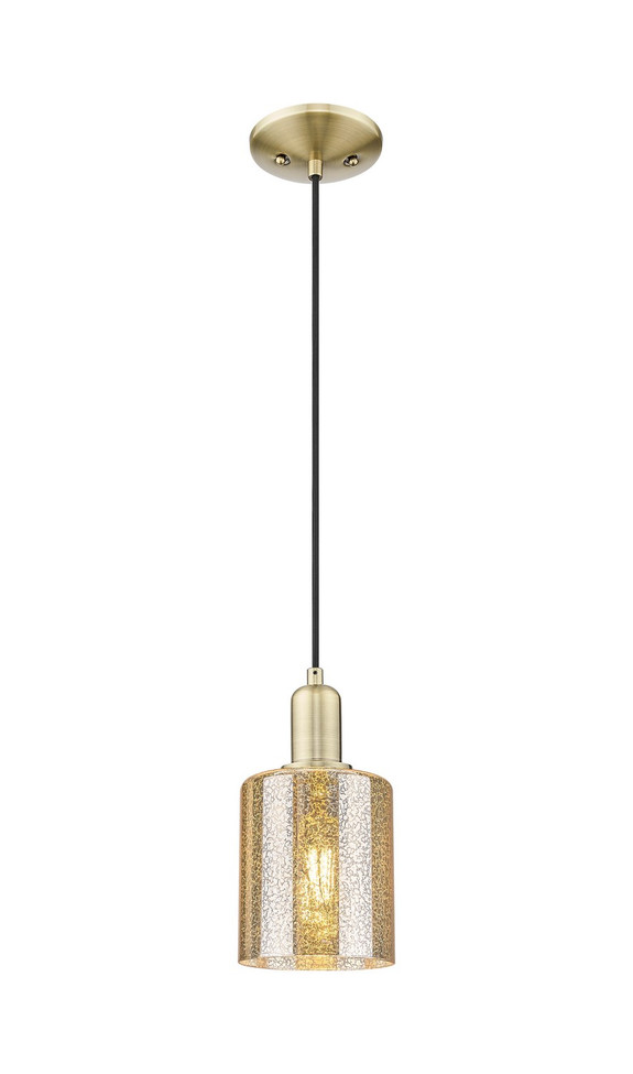 Innovations - 716-1P-AB-G116 - One Light Mini Pendant - Arcadia - Antique Brass