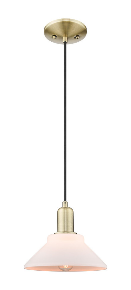 Innovations - 716-1P-AB-G131 - One Light Mini Pendant - Arcadia - Antique Brass
