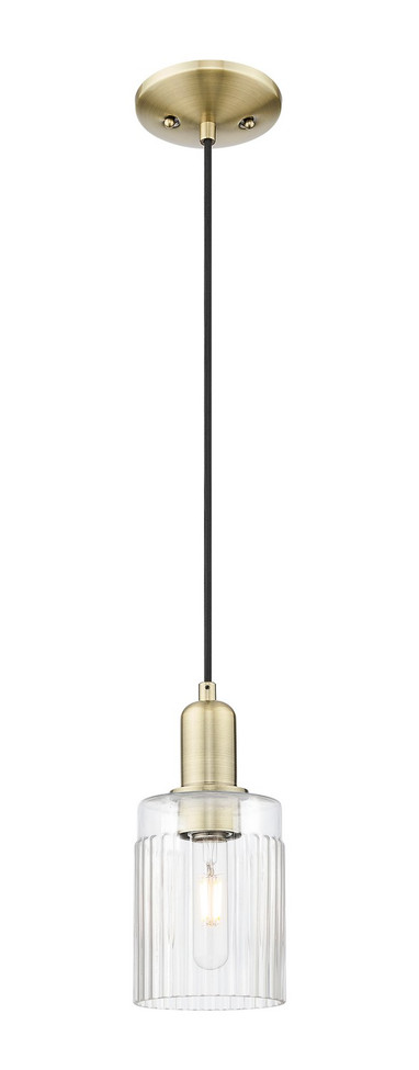 Innovations - 716-1P-AB-G342 - One Light Mini Pendant - Arcadia - Antique Brass