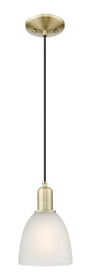 Innovations - 716-1P-AB-G381 - One Light Mini Pendant - Arcadia - Antique Brass