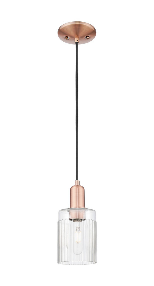 Innovations - 716-1P-AC-G342 - One Light Mini Pendant - Arcadia - Antique Copper